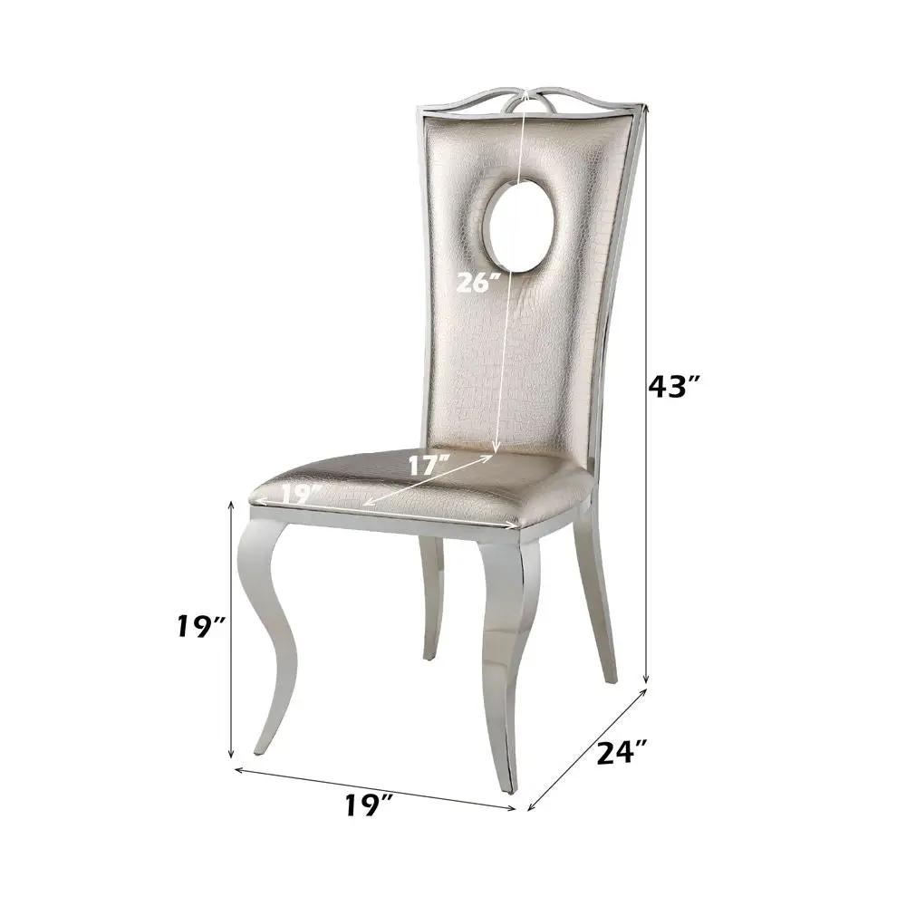 Cyrene - Glam - Side Chair by Unique Piece Furniture