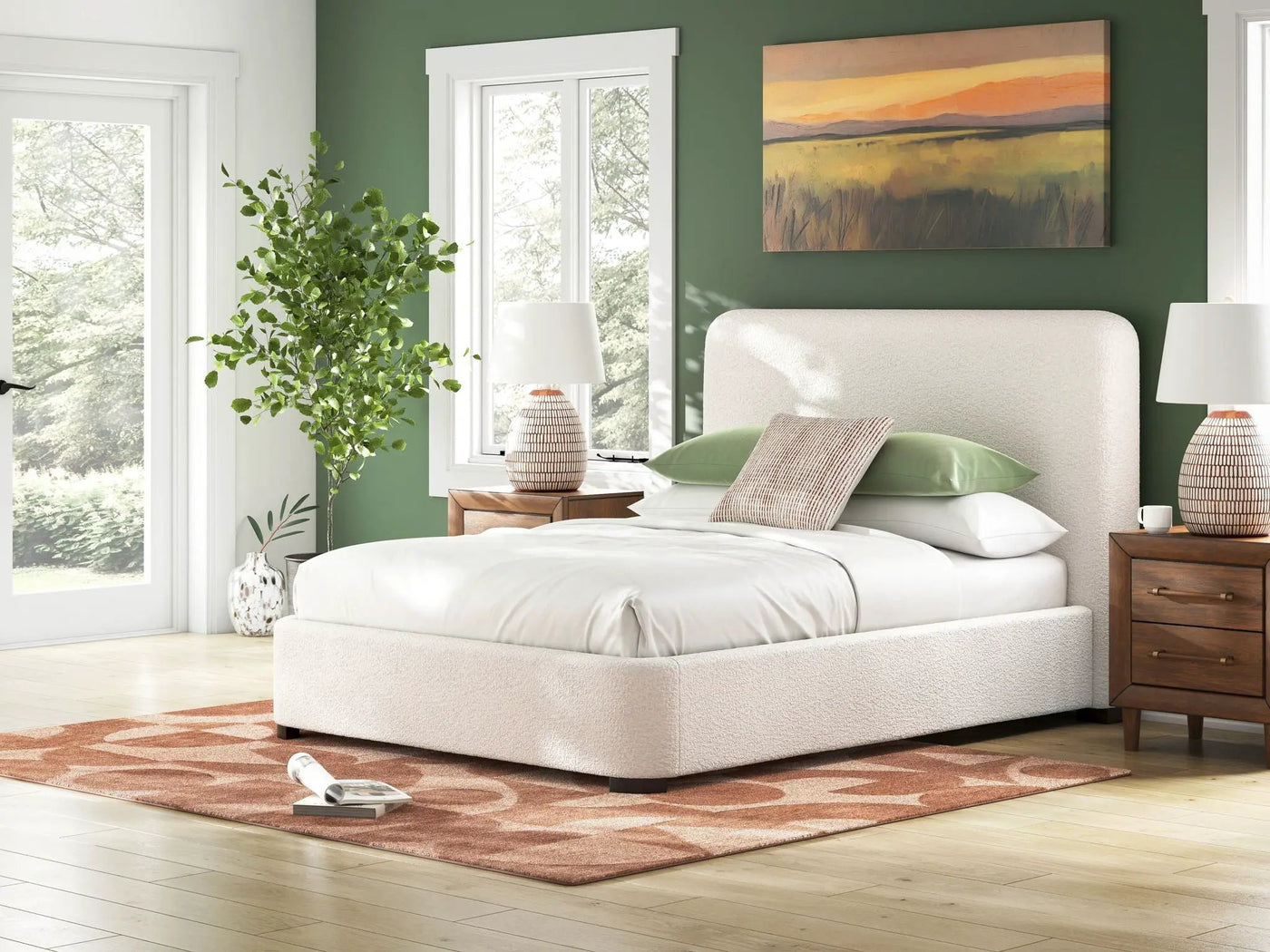 Brintstreet - Upholstered Bed by Unique Piece Furniture