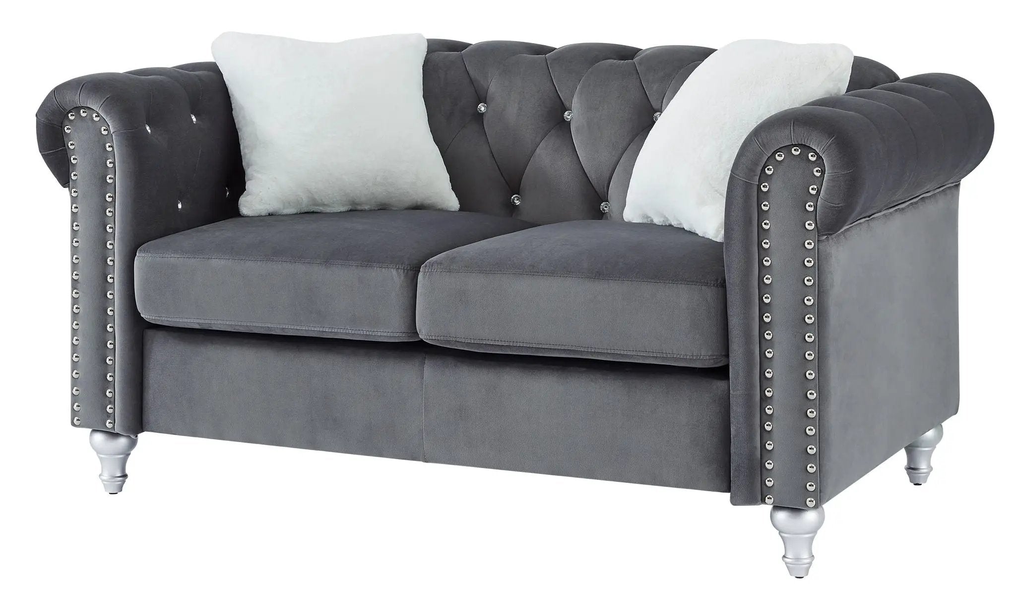 Stylish Contemporary Loveseat by Unique Piece Furniture