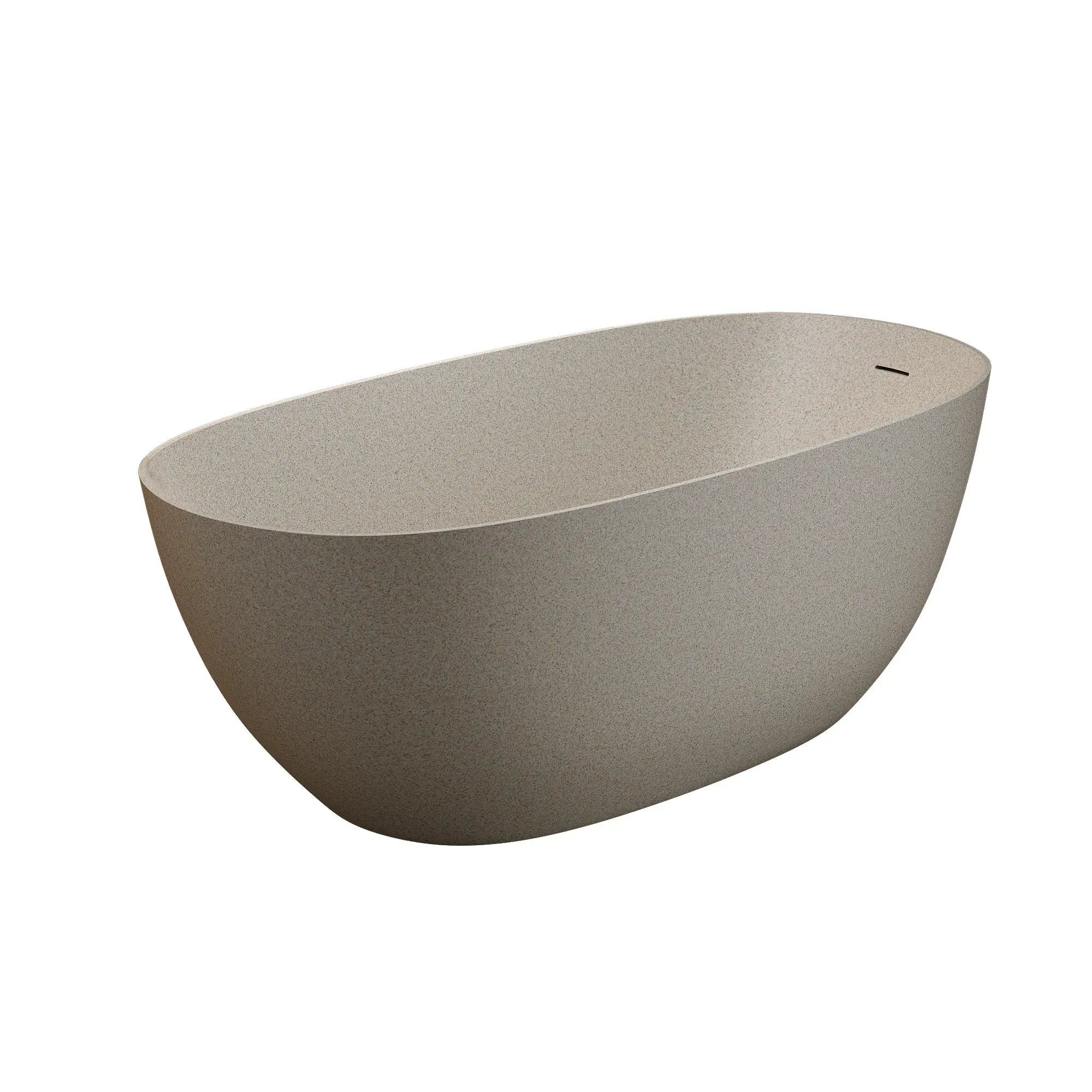 61'' Freestanding Bathtub with Overflow and Pop-up Drain by HouseOfZazla