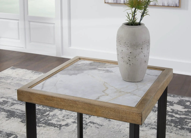 Montia - Square End Table - Multi by Unique Piece Furniture