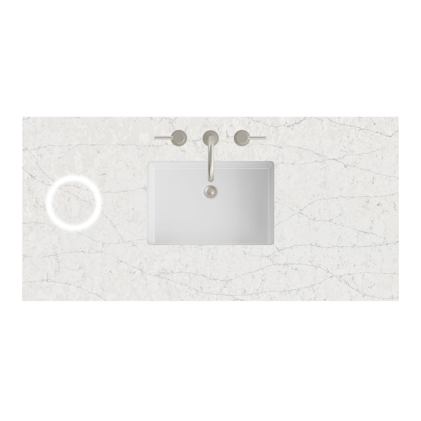 James Martin 48" Single Vanity Top with Eternal Jasmine Pearl (FreePower) countertop