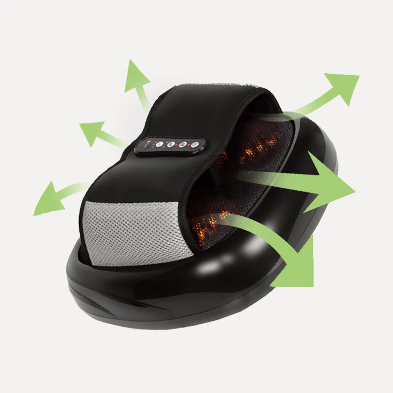 Foot Massager with Heat-Black by HouseOfZazla