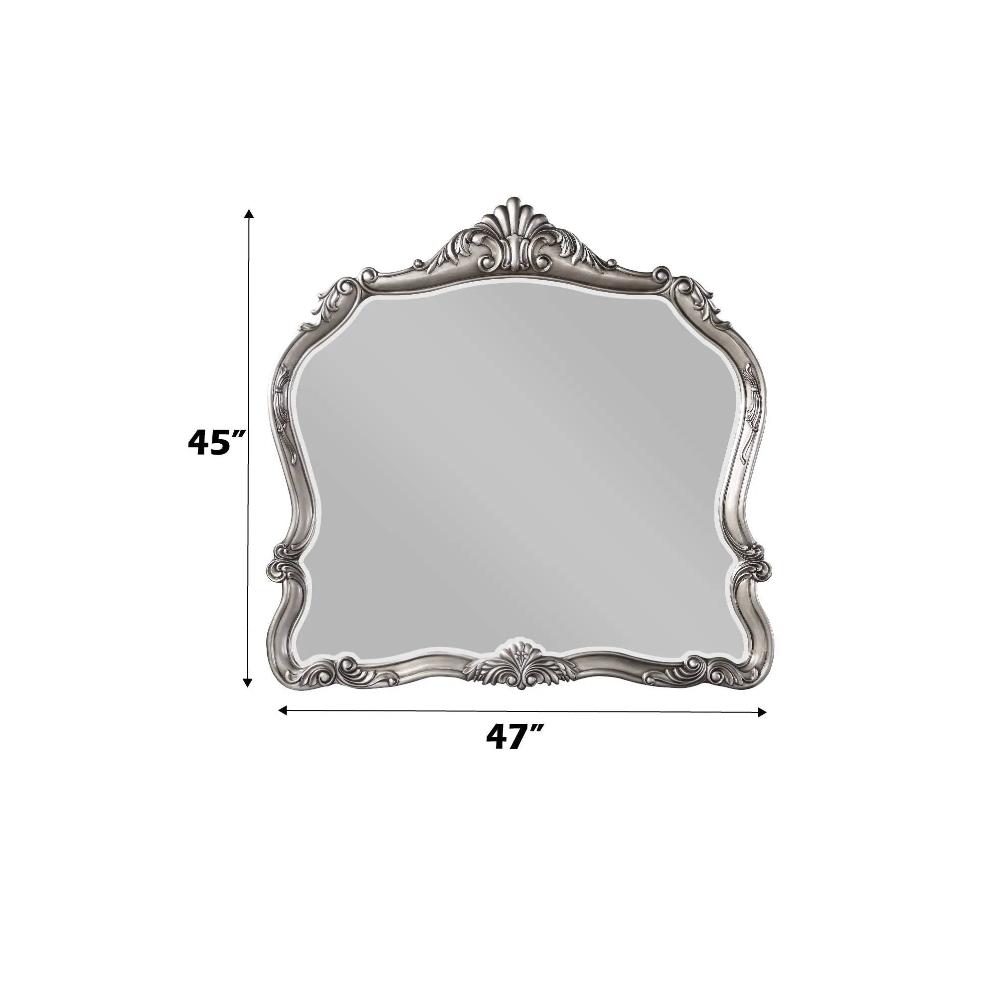 Ariadne - Mirror - Antique Silver by Unique Piece Furniture