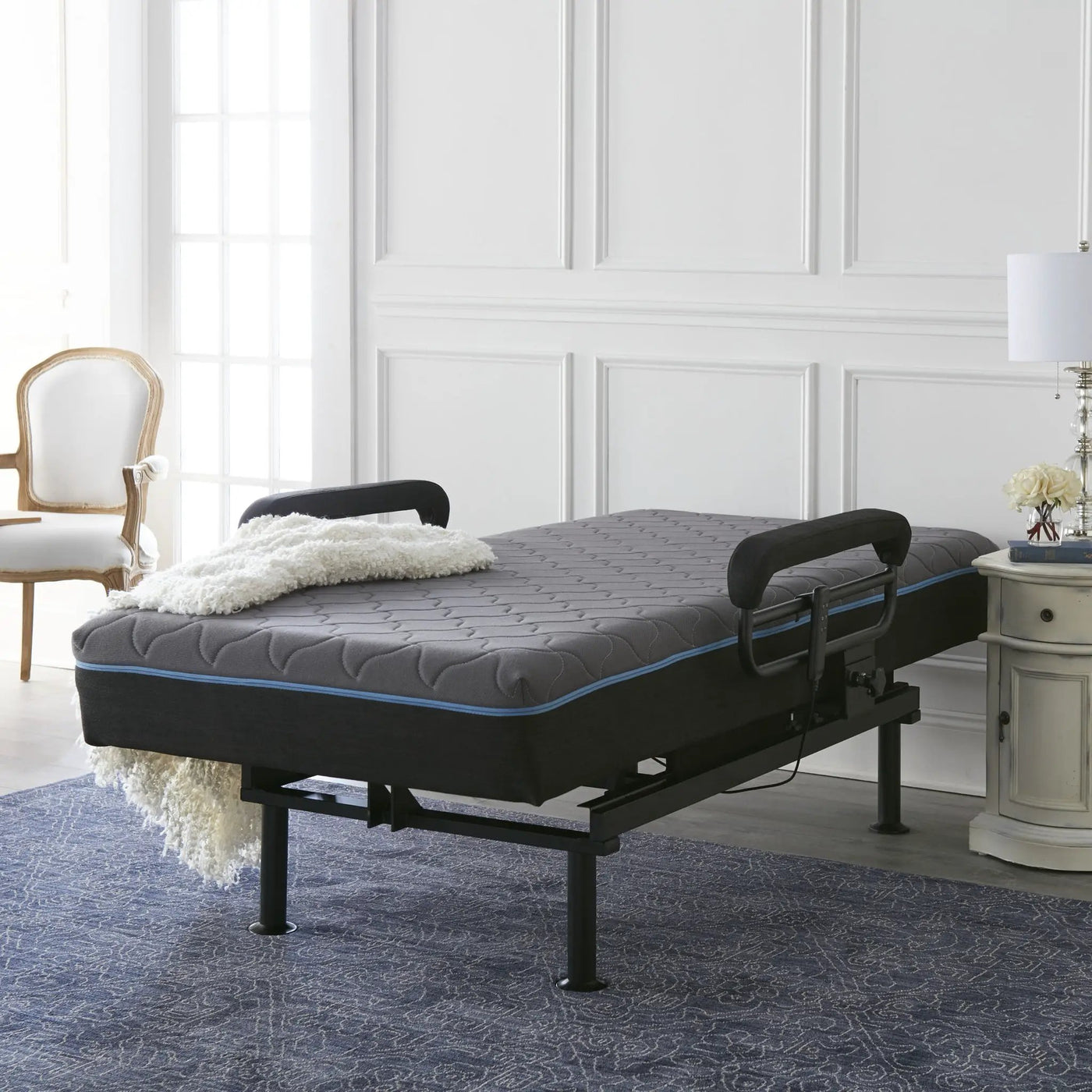 Adjustable Sleep To Stand Bed With Convenient Lift Assist by HouseOfZazla