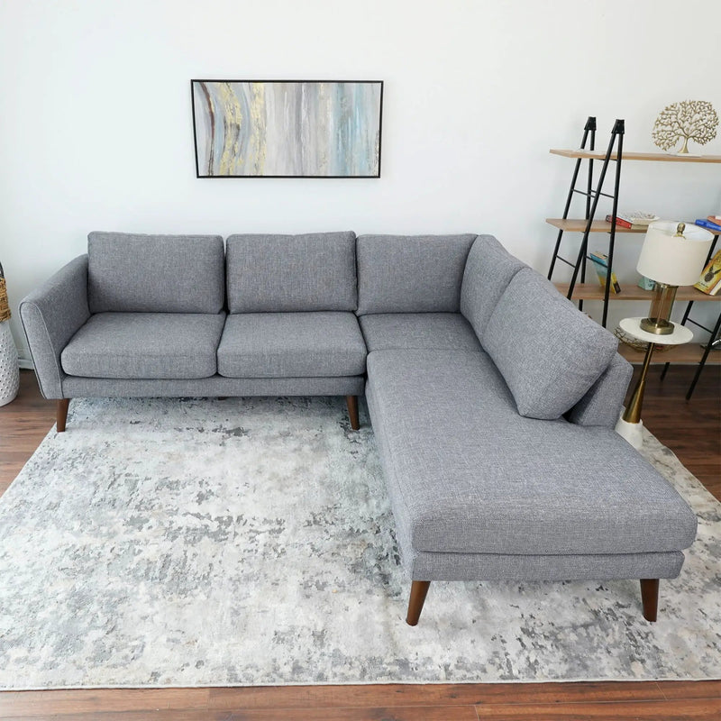 Benson - Sectional Sofa With Chaise by HouseOfZazla