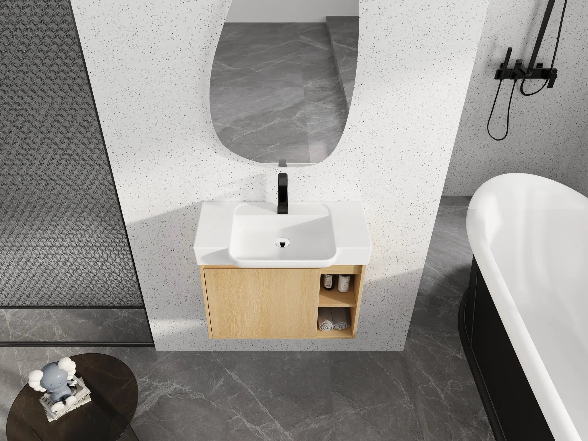 28'' Wall-Mounted Bathroom Vanity by HouseOfZazla