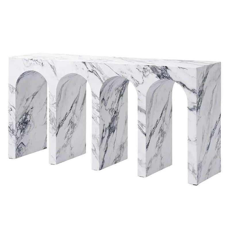 Fritzy - Console Table - Engineered Stone by Unique Piece Furniture