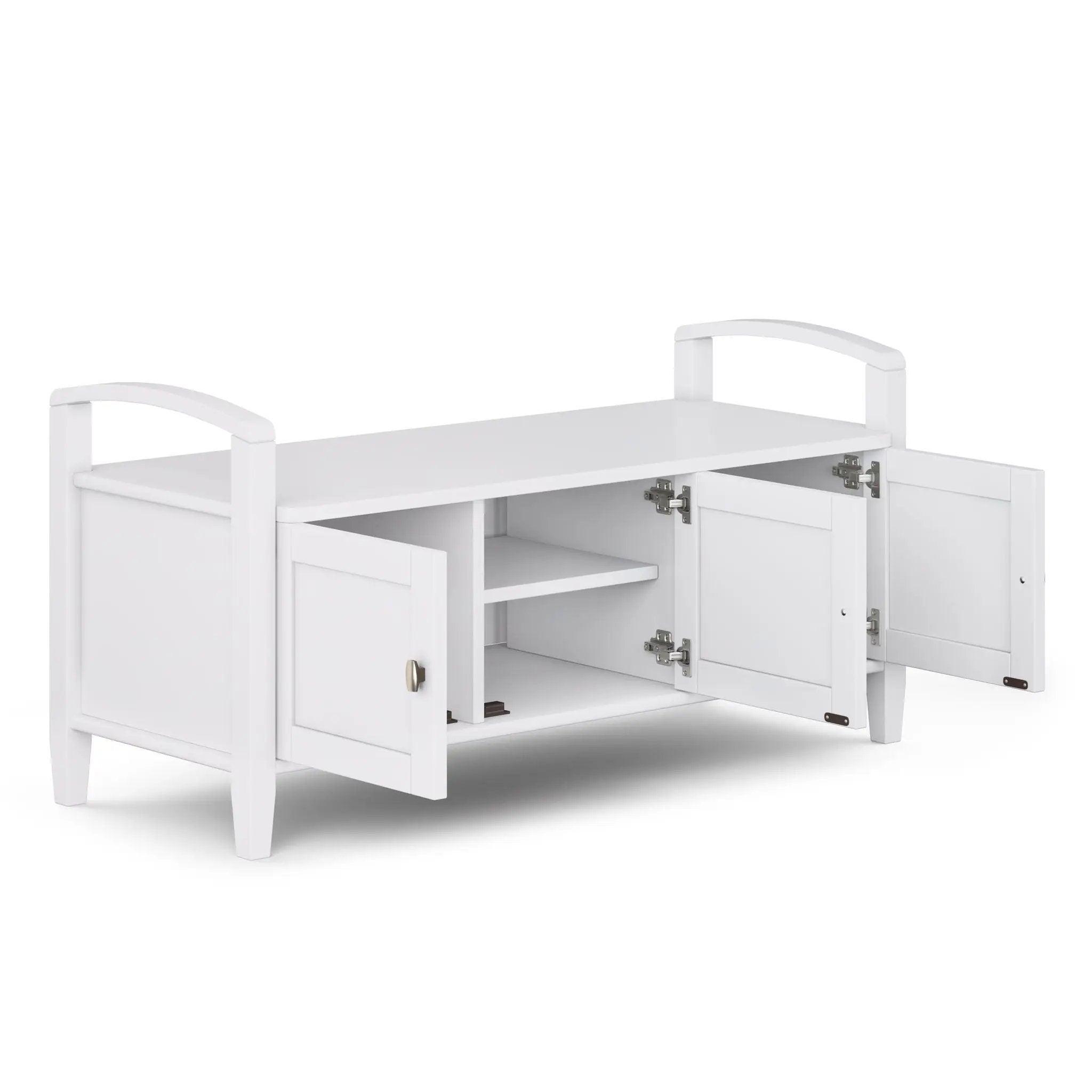 Warm Shaker - Handcrafted Entryway Storage Bench by Unique Piece Furniture