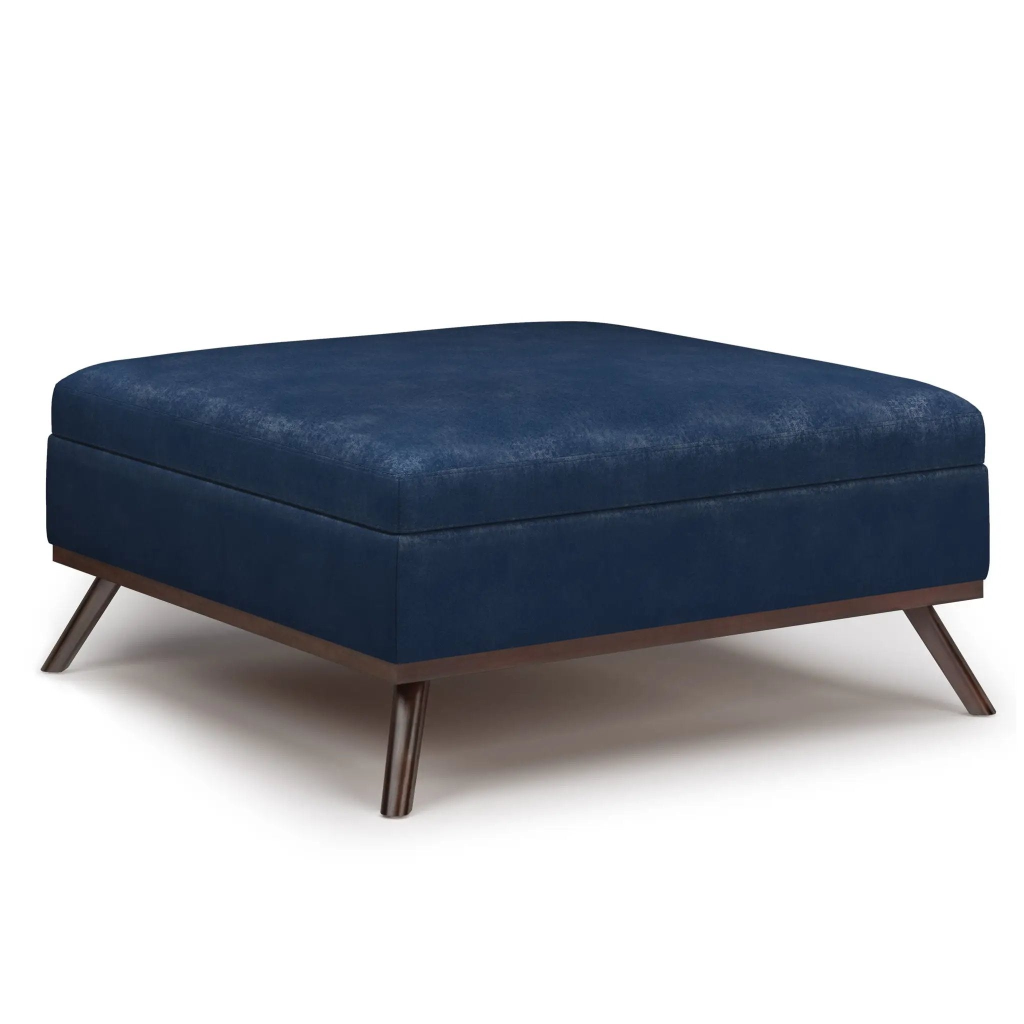 Owen - Multifunctional Square Coffee Table Storage Ottoman by Unique Piece Furniture