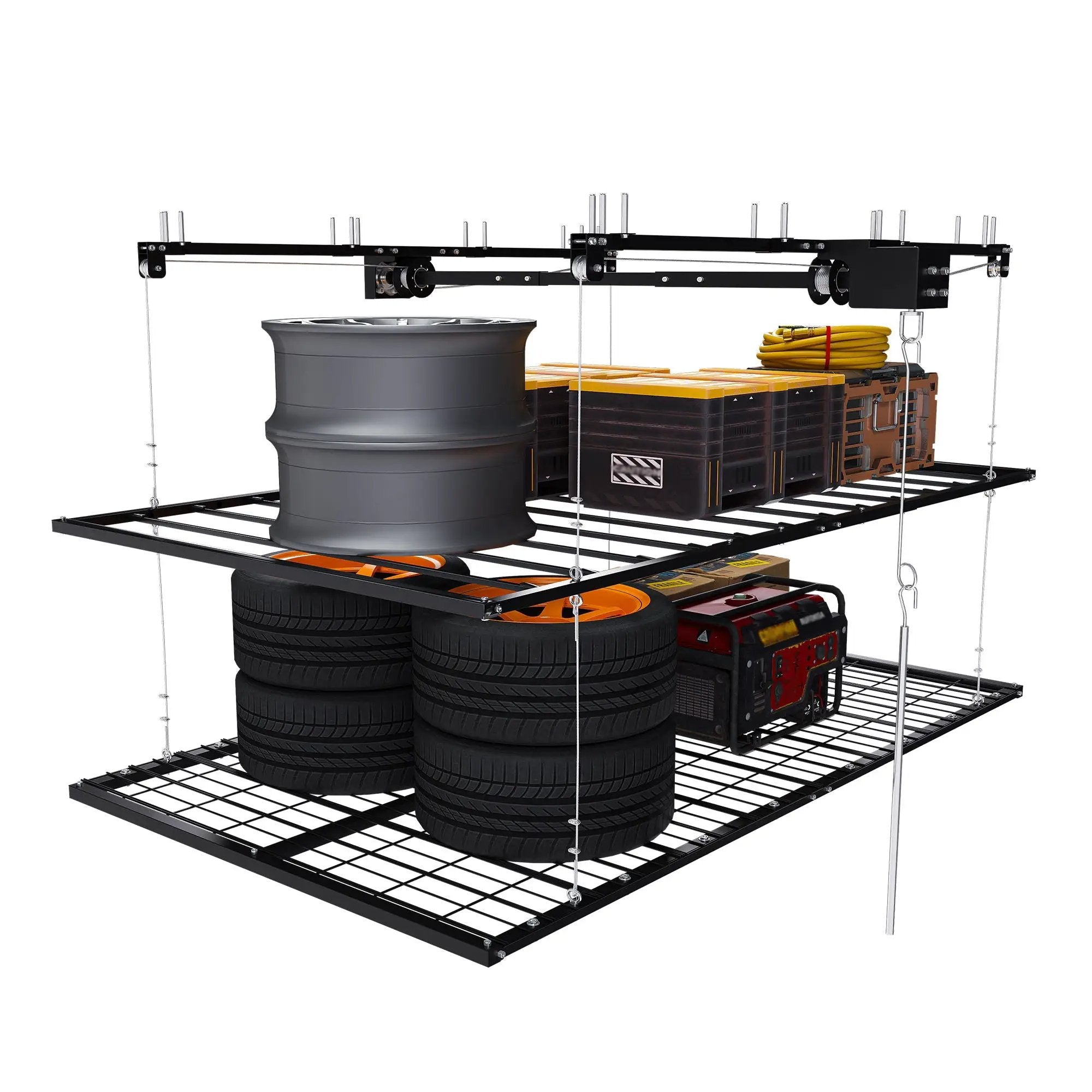 Overhead Garage Storage Rack by HouseOfZazla
