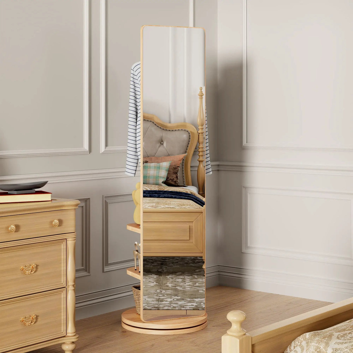 3 In 1 Multifunctional Full-Length Clothing Mirror by HouseOfZazla