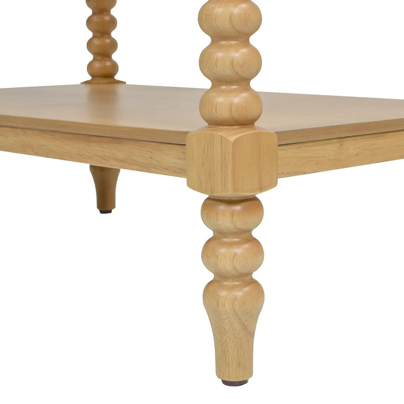Easton 28" Modern Farmhouse Turned 1-Drawer Storage Side Table by HouseOfZazla