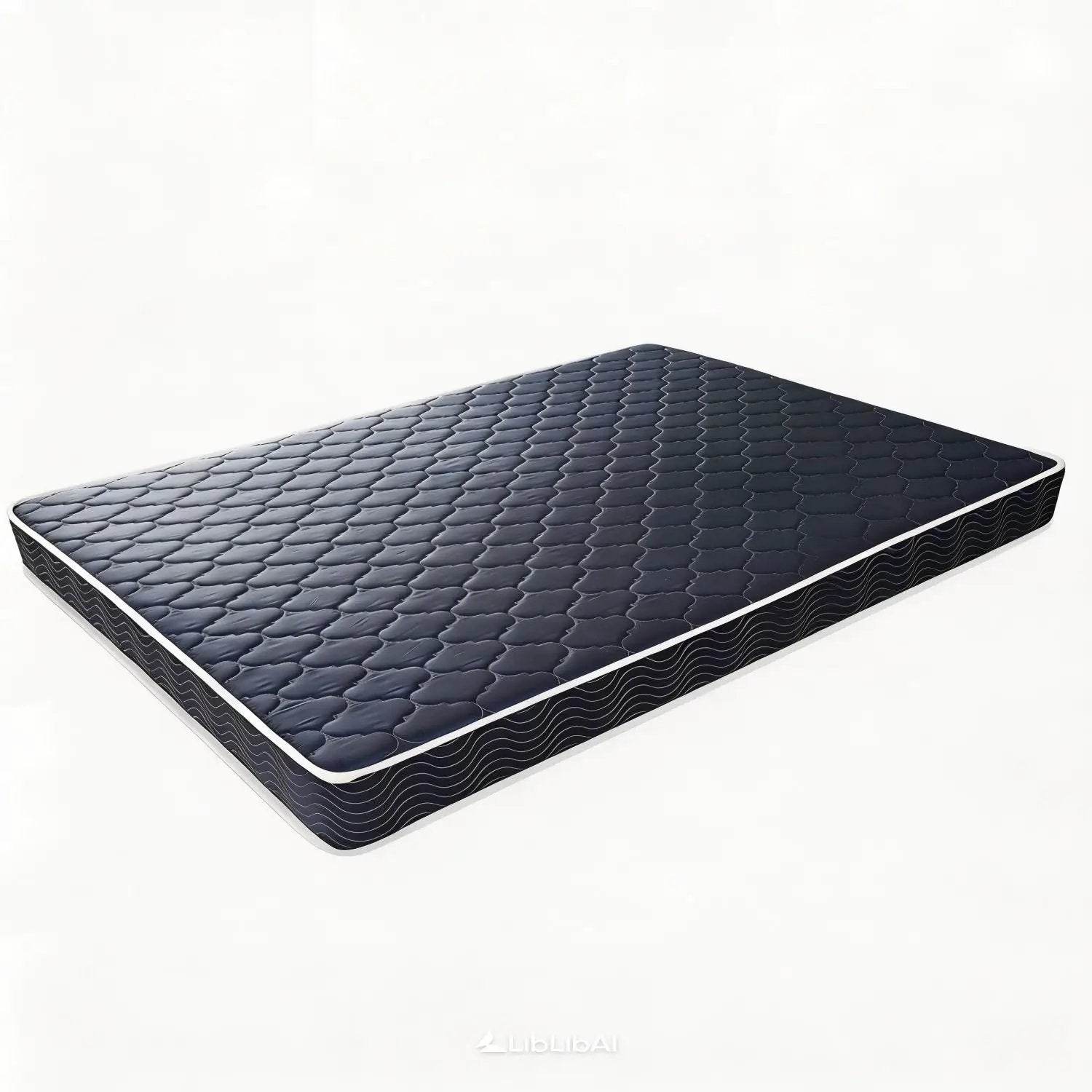 6" Waterproof Foam Mattress - Black / Blue - Twin by HouseOfZazla