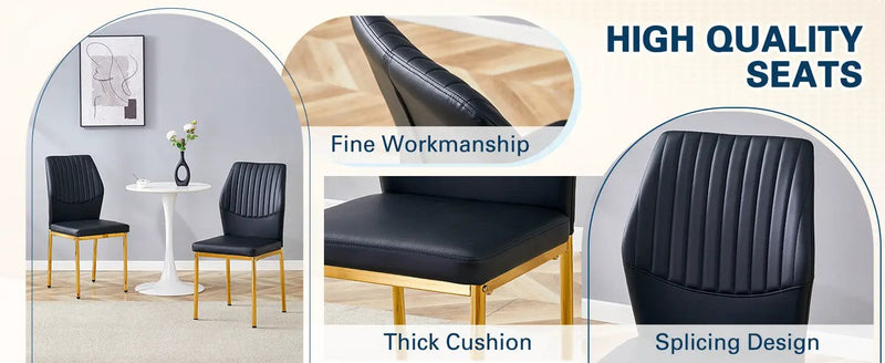 4-Piece Set of Premium Seating for Dining by HouseOfZazla