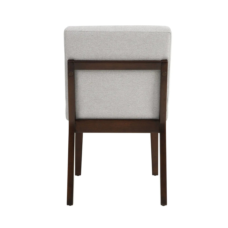 Edwyn - Linen Side Chair (Set of 2) - Gray by Unique Piece Furniture