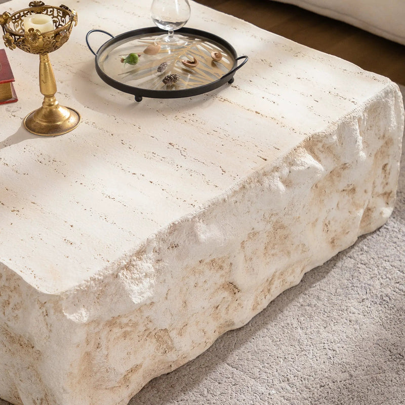 MgO Mid-Century Square Centre Coffee Table by HouseOfZazla