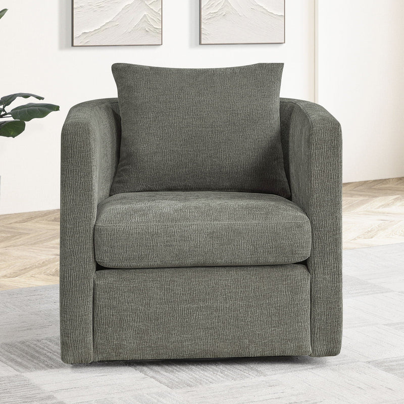 Sutton - Swivel Barrel Chair by HouseOfZazla