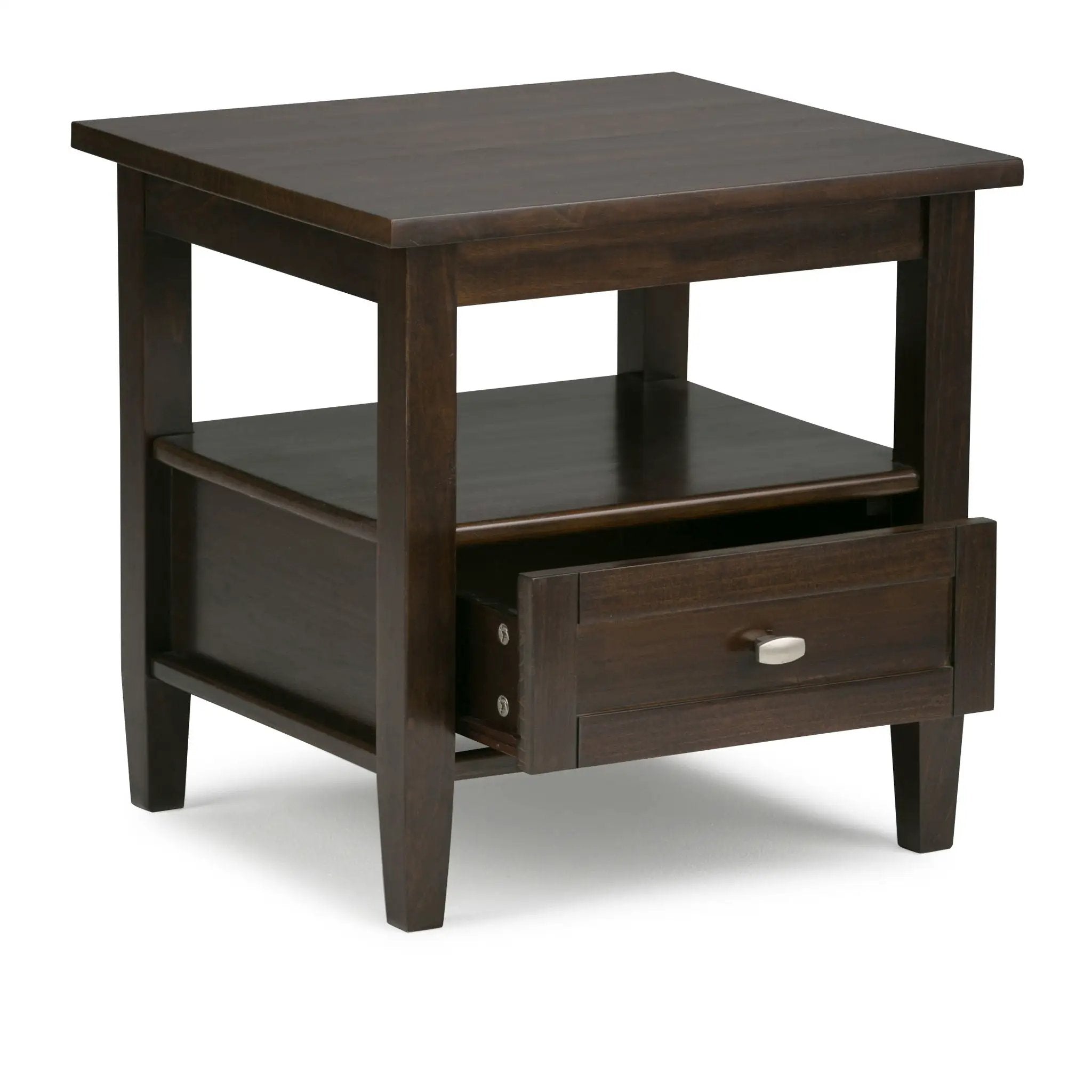 Warm Shaker - End Table - Tobacco Brown by HouseOfZazla