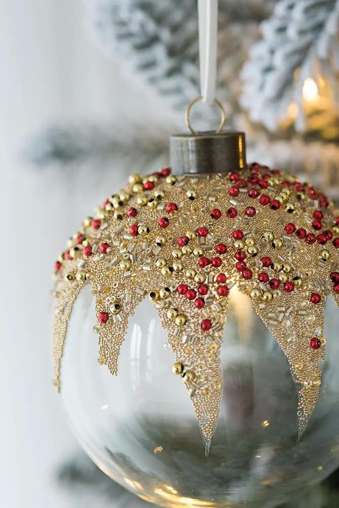 Christmas Ball Ornaments, Decorative Hanging Ball Christmas Tree Ornaments For Holiday Party Decorations by Unique Piece Furniture