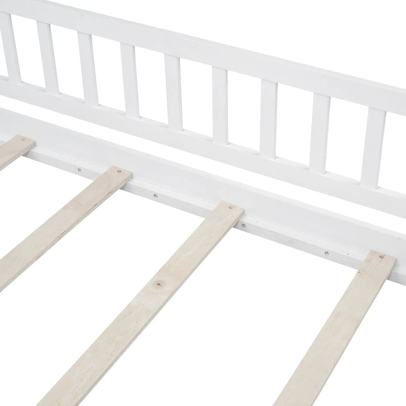 Bed House Bed Frame With Fence by Unique Piece Furniture