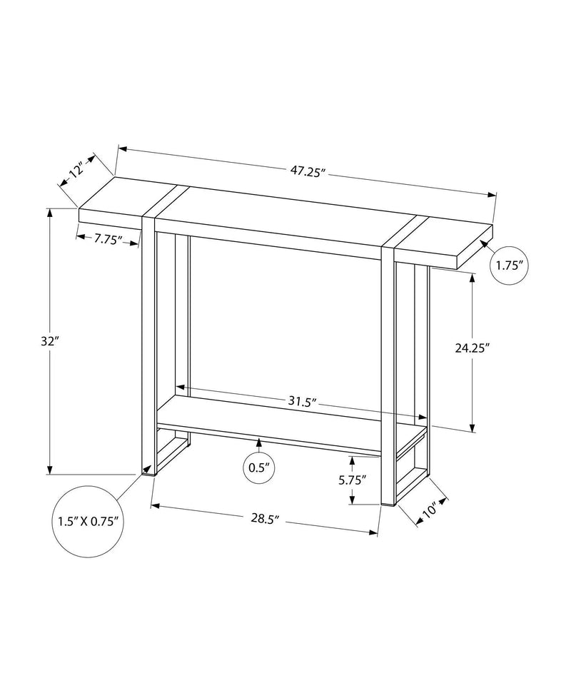 Accent Console Table For Entryway, Design Style by HouseOfZazla