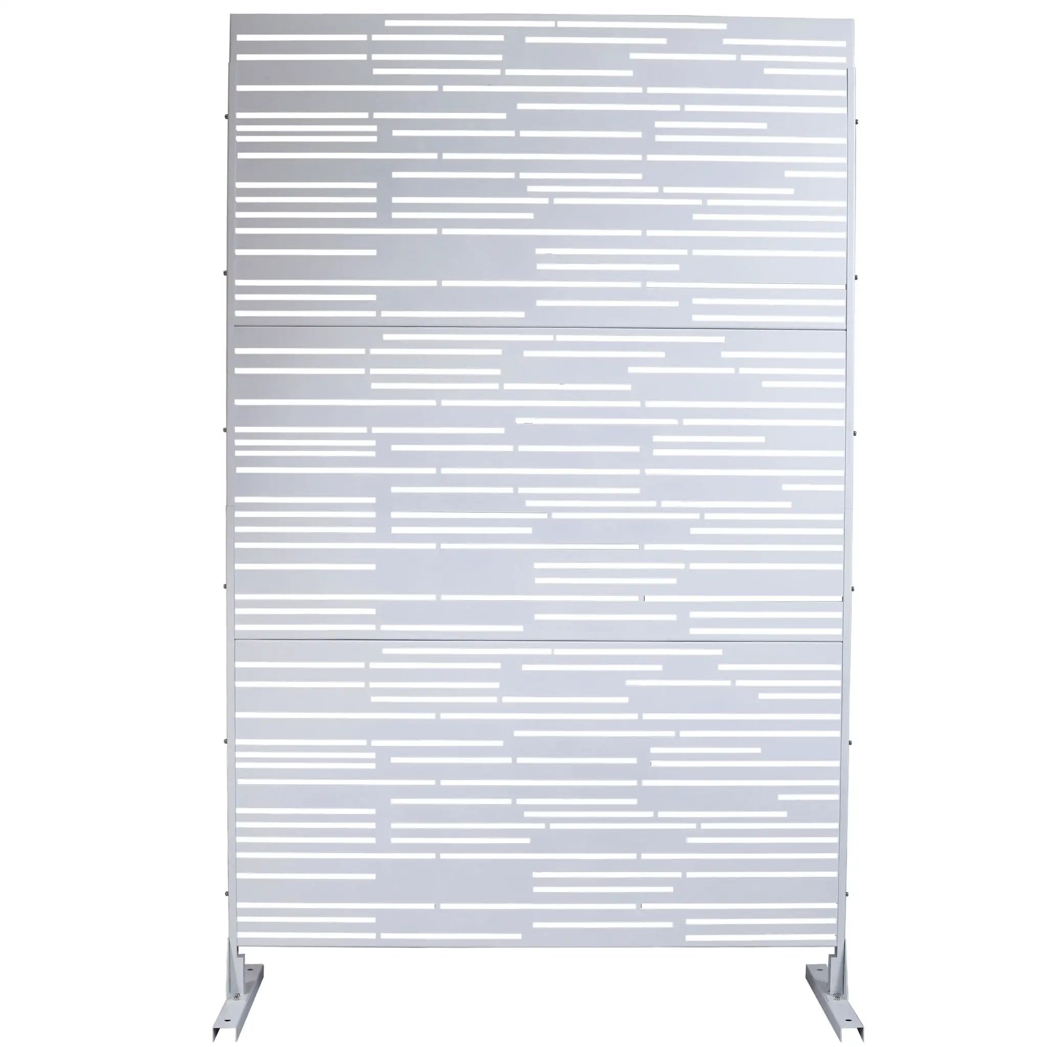 Outdoor & Indoor Freestanding Metal Privacy Screen by Unique Piece Furniture