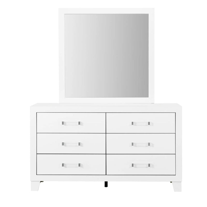 Omoda - Mirror - White by Unique Piece Furniture