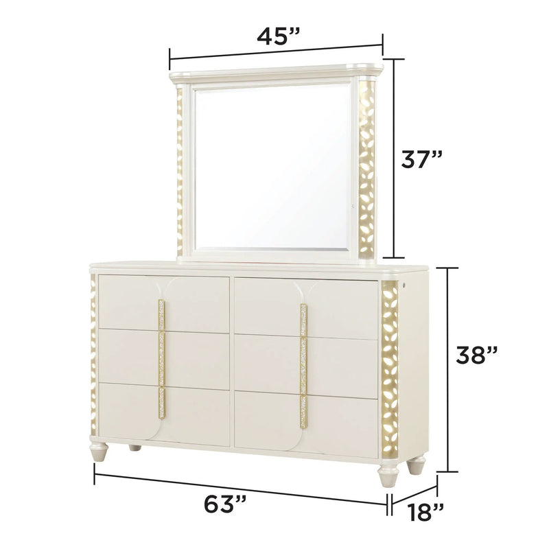 Cinderella - Bedroom Set With LED by HouseOfZazla
