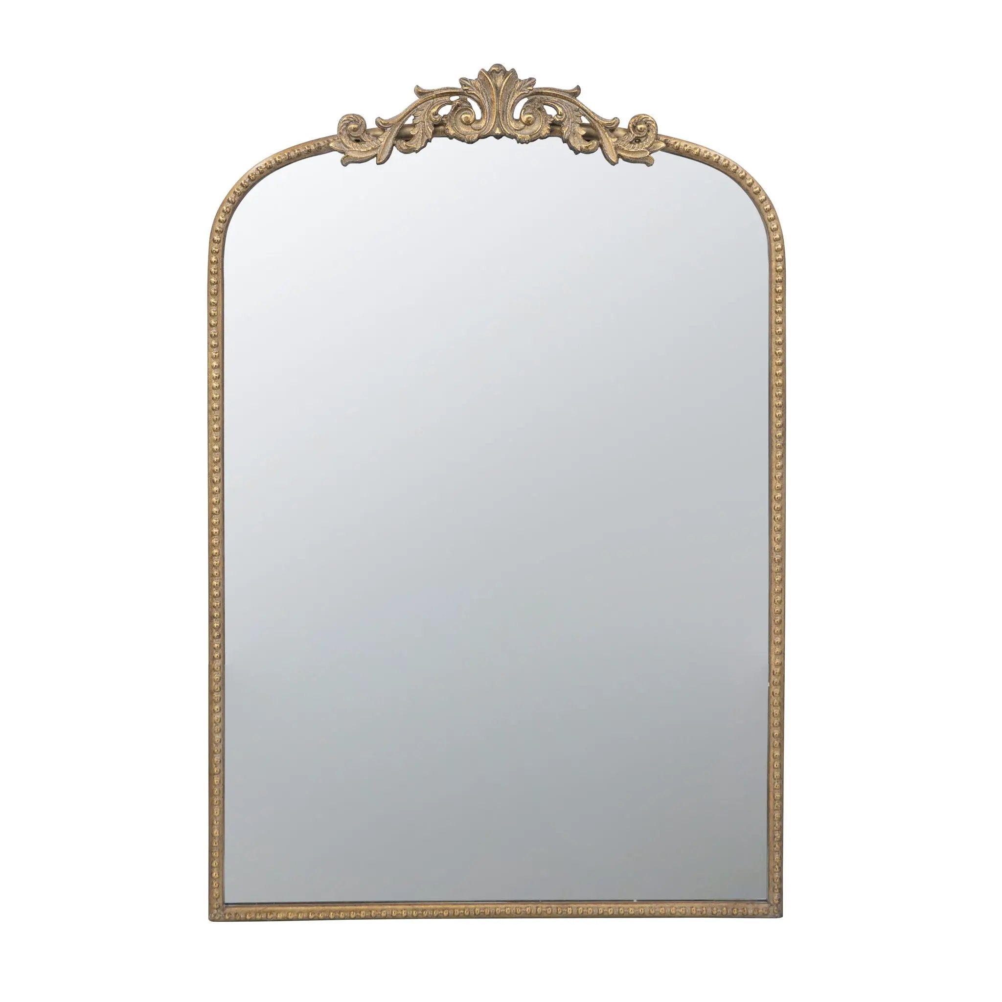 Arch Mirror, Baroque Inspired Wall Decor For Bathroom, Bedroom, Living Room by Unique Piece Furniture