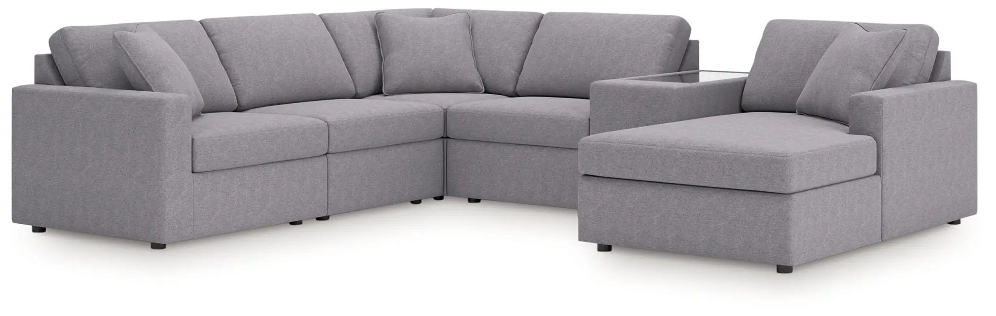 Modmax - Sectional - Granite by Unique Piece Furniture