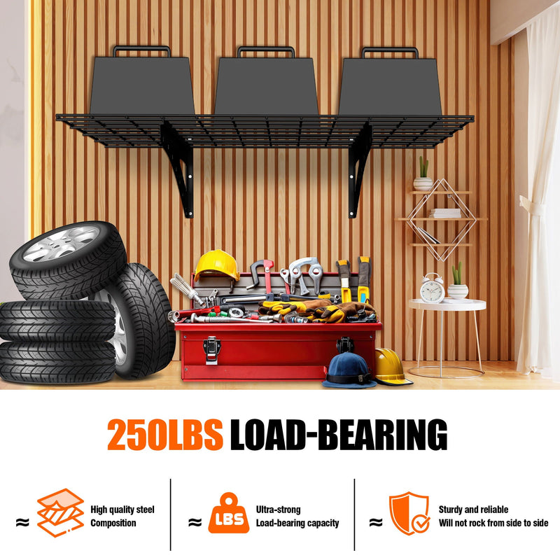 Wall Mounted Shelf For Garage by HouseOfZazla