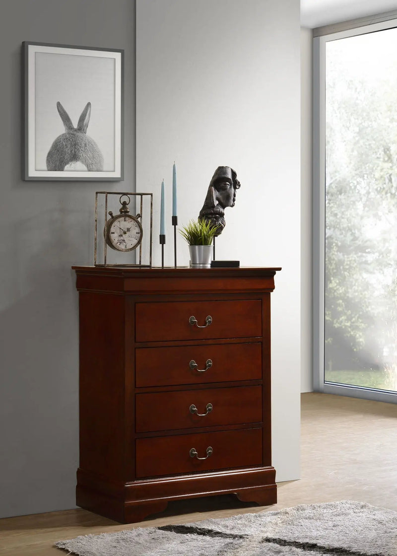 Louis Phillipe - Traditional Style Storage Chest Elegant by Unique Piece Furniture