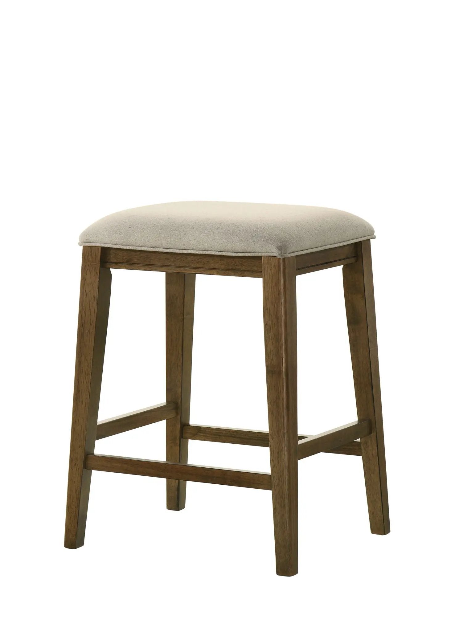 Sasha - 17" Counter Height Stool With Upholstered Seat by HouseOfZazla