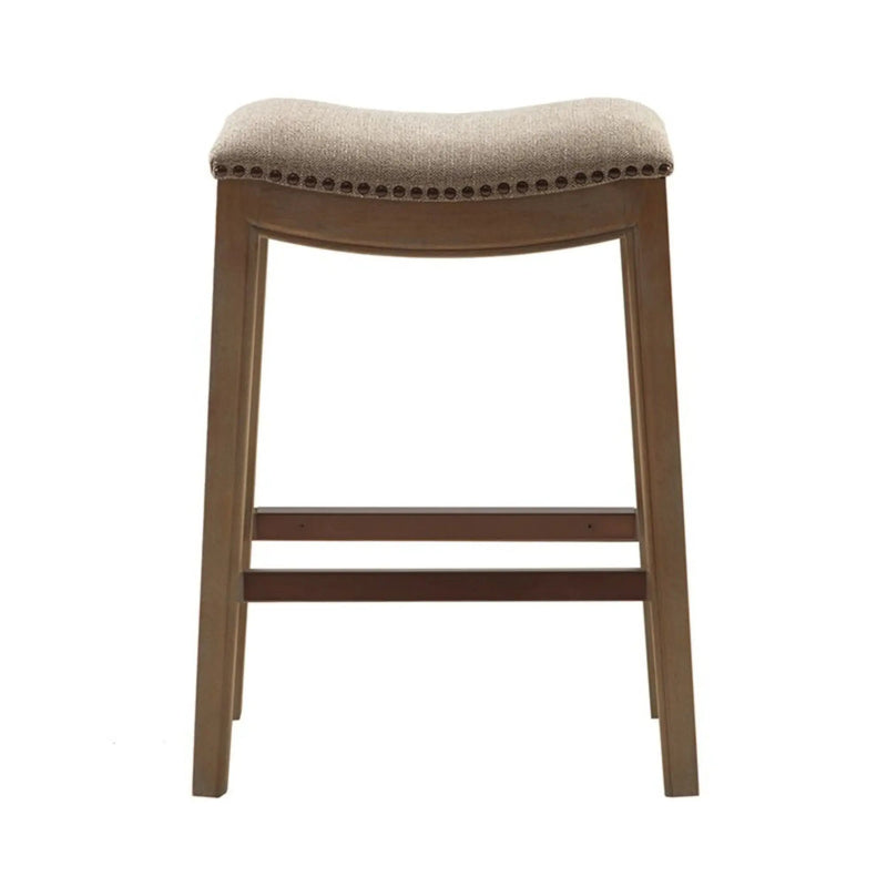 Saddle Counter Stool With High Density Foam by HouseOfZazla