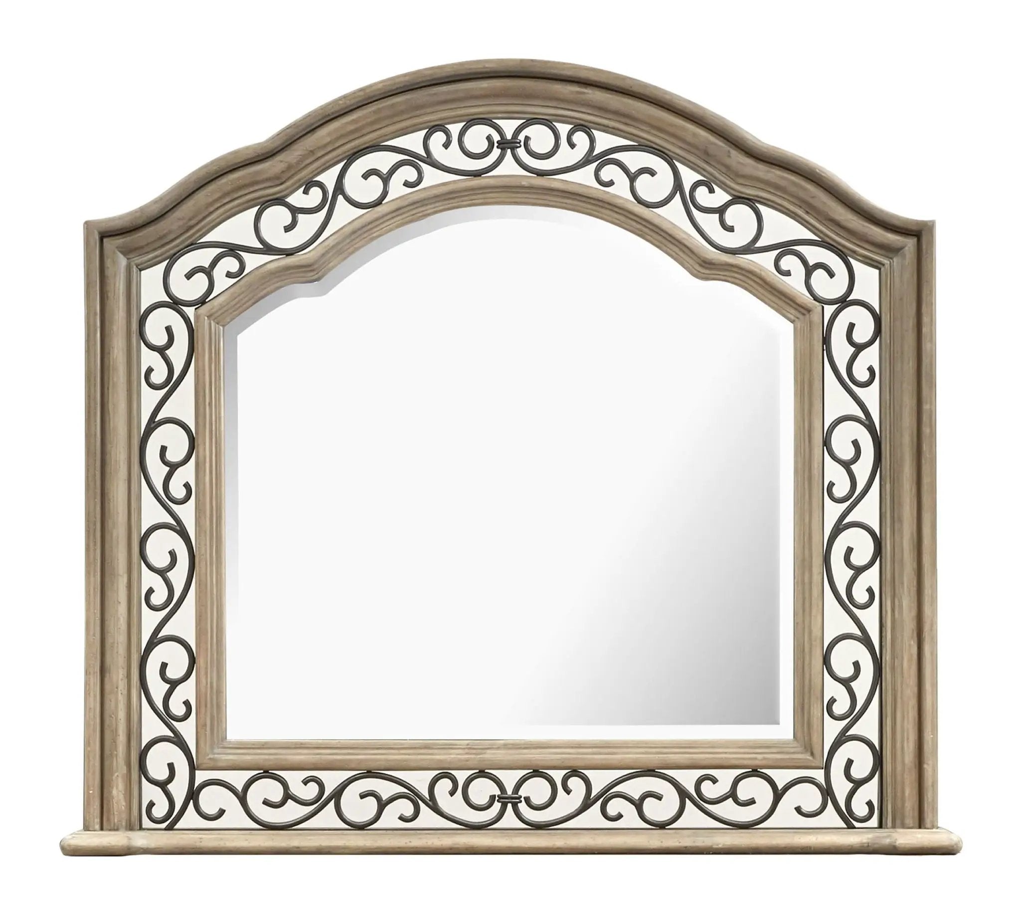 Marisol - Shaped Mirror - Fawn by Unique Piece Furniture
