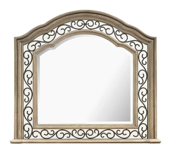 Marisol - Shaped Mirror - Fawn