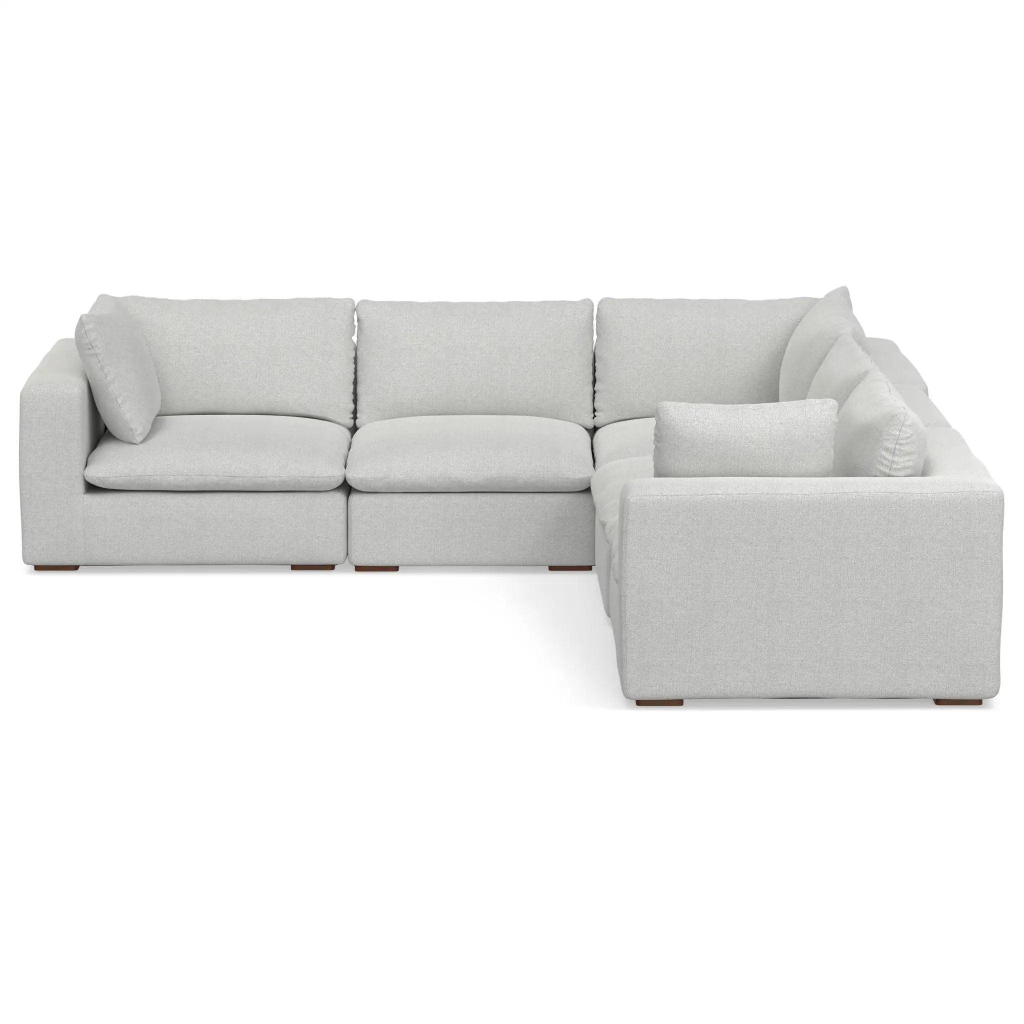 Jasmine - Handcrafted Sectional Sofa by HouseOfZazla