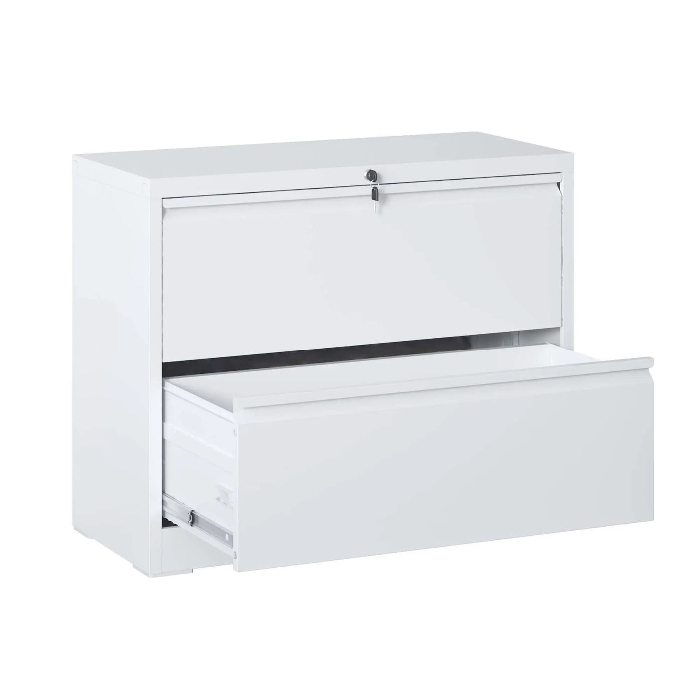Premium Drawer Metal Lateral File Cabinet With Lock by HouseOfZazla