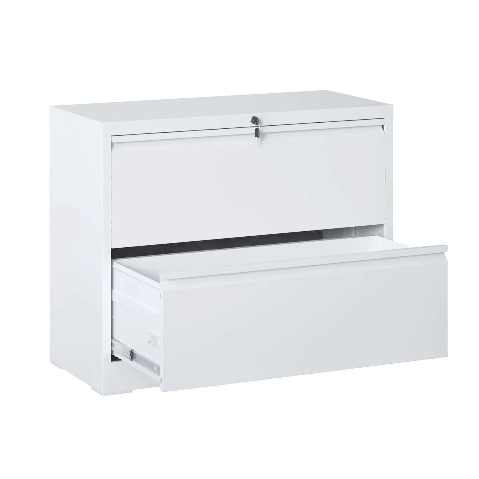 Premium Drawer Metal Lateral File Cabinet With Lock by HouseOfZazla