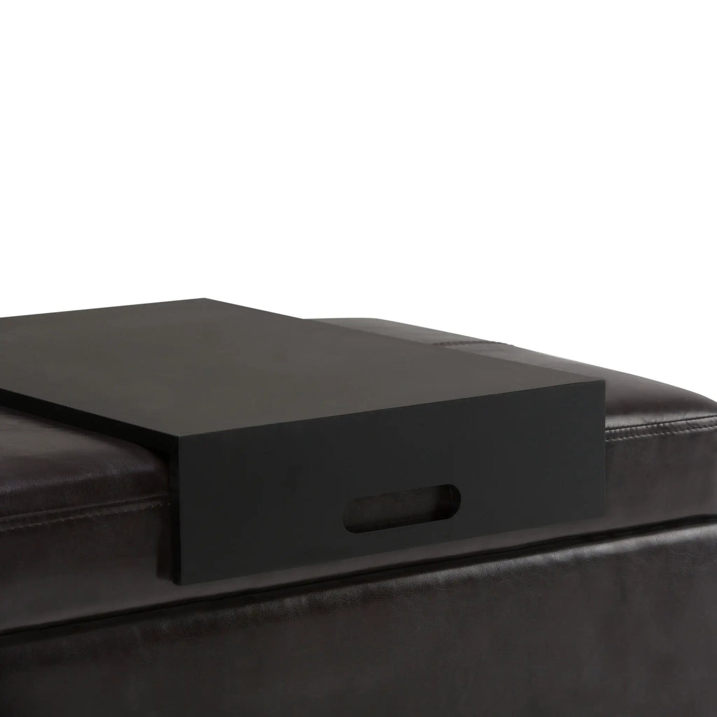 Oregon - Contemporary Storage Ottoman Bench With Tray by HouseOfZazla