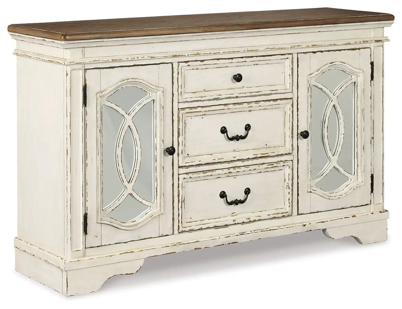 Realyn - Dining Room Server - Chipped White by Unique Piece Furniture