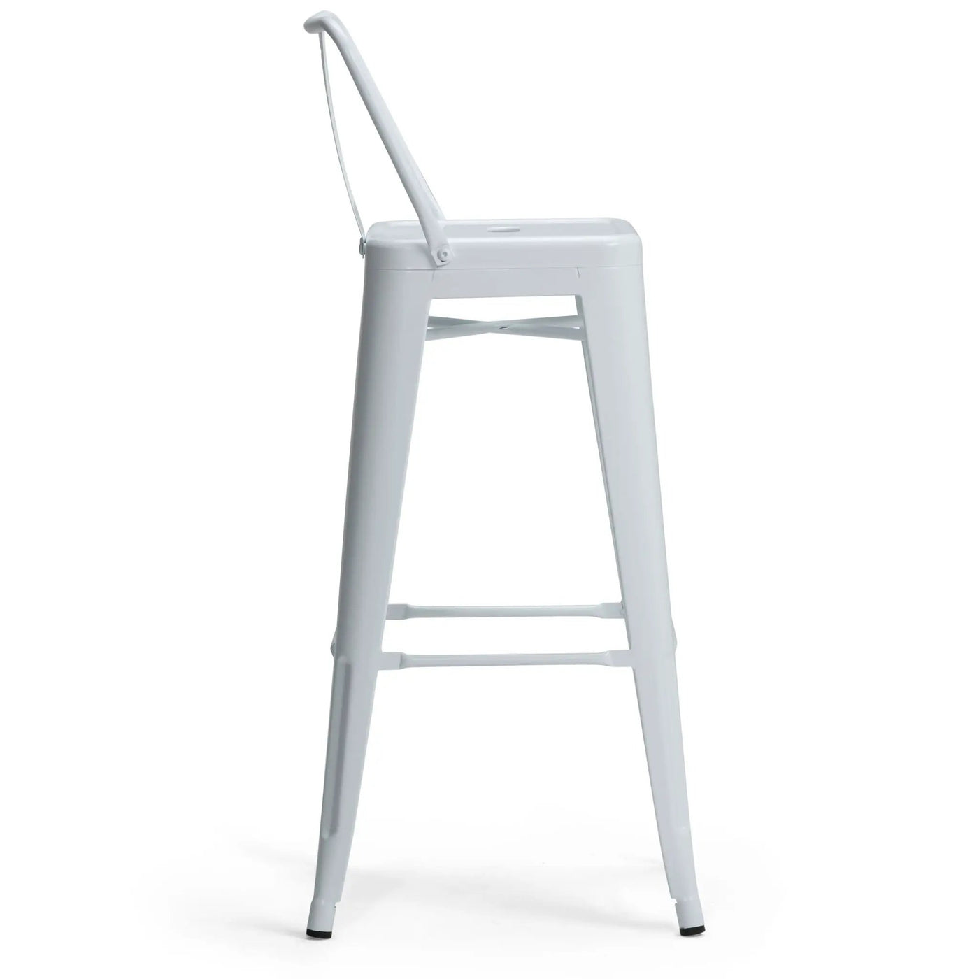 Rayne - Curved Back Metal Stool (Set of 2) by Unique Piece Furniture