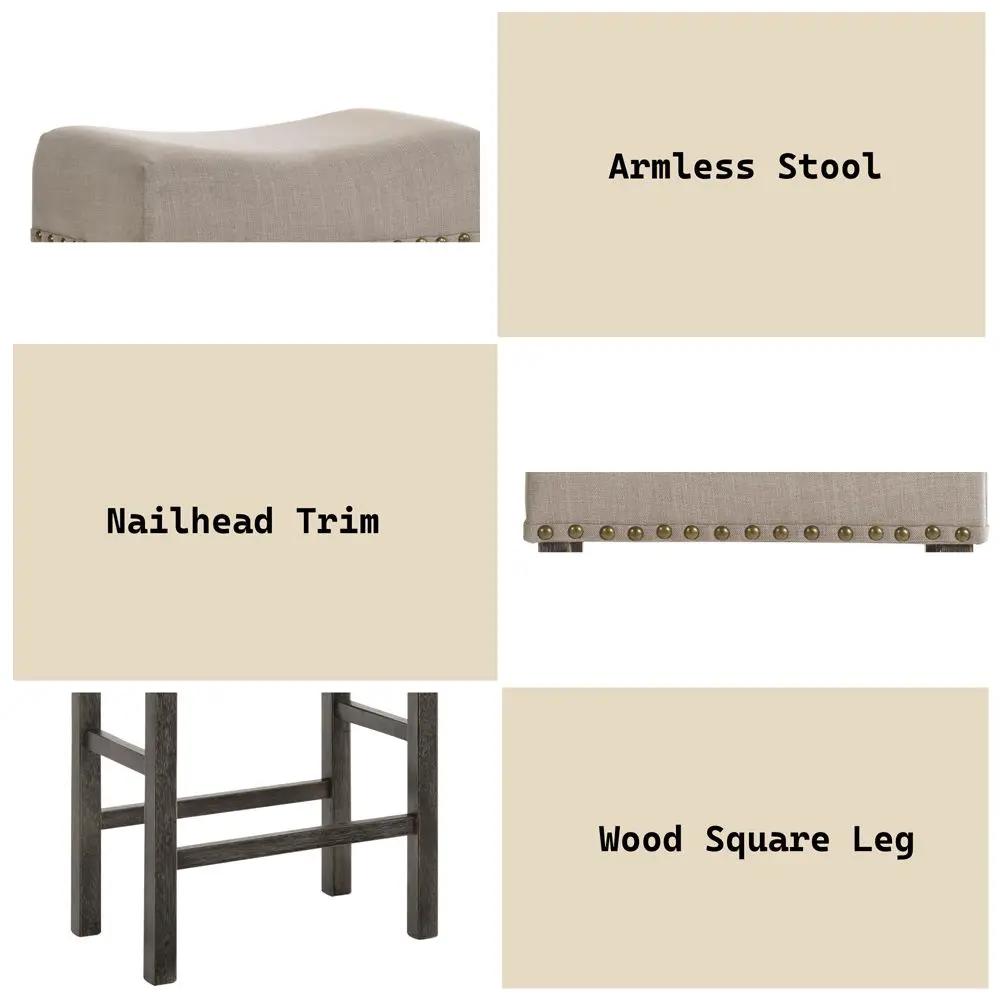 Martha II - Counter Height Stool by Unique Piece Furniture