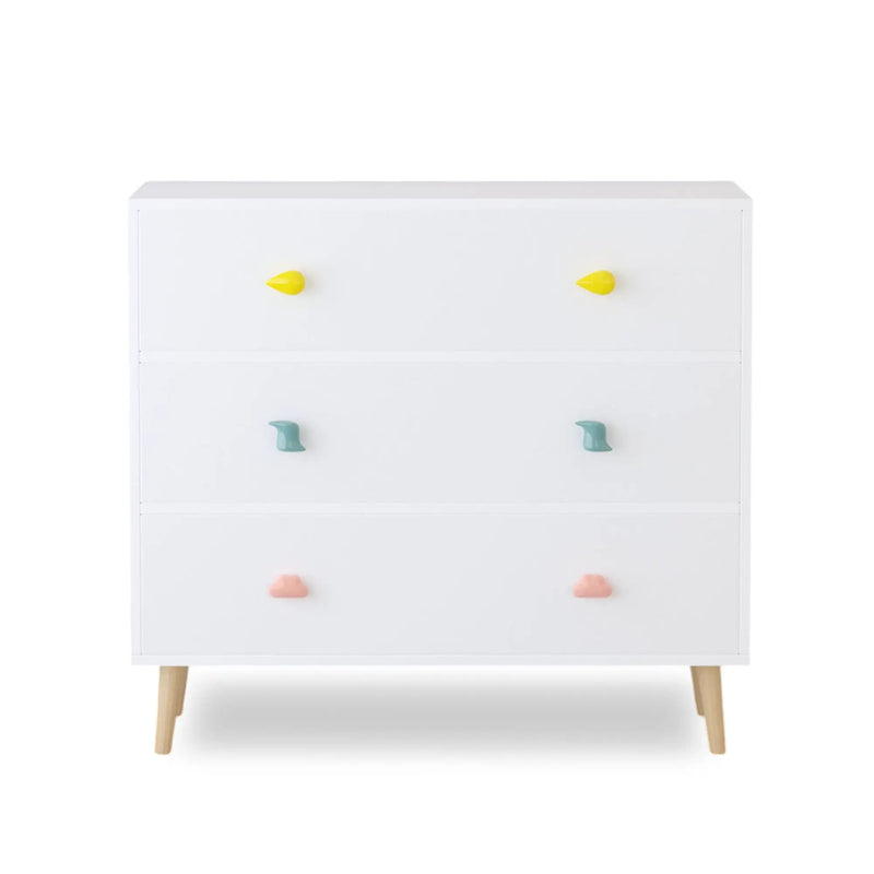 3 Drawer Dresser Storage Cabinet With Anti-Tip Safety by HouseOfZazla
