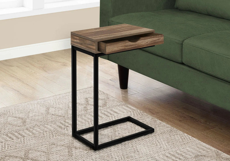 Accent Table, C - Shaped Contemporary Elegant Design by HouseOfZazla