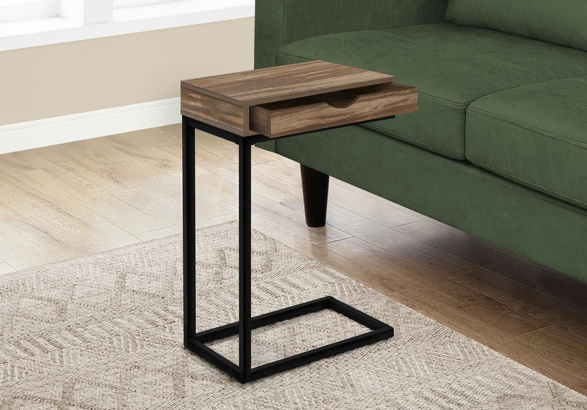 Accent Table, C - Shaped Contemporary Elegant Desig by Unique Piece Furniture