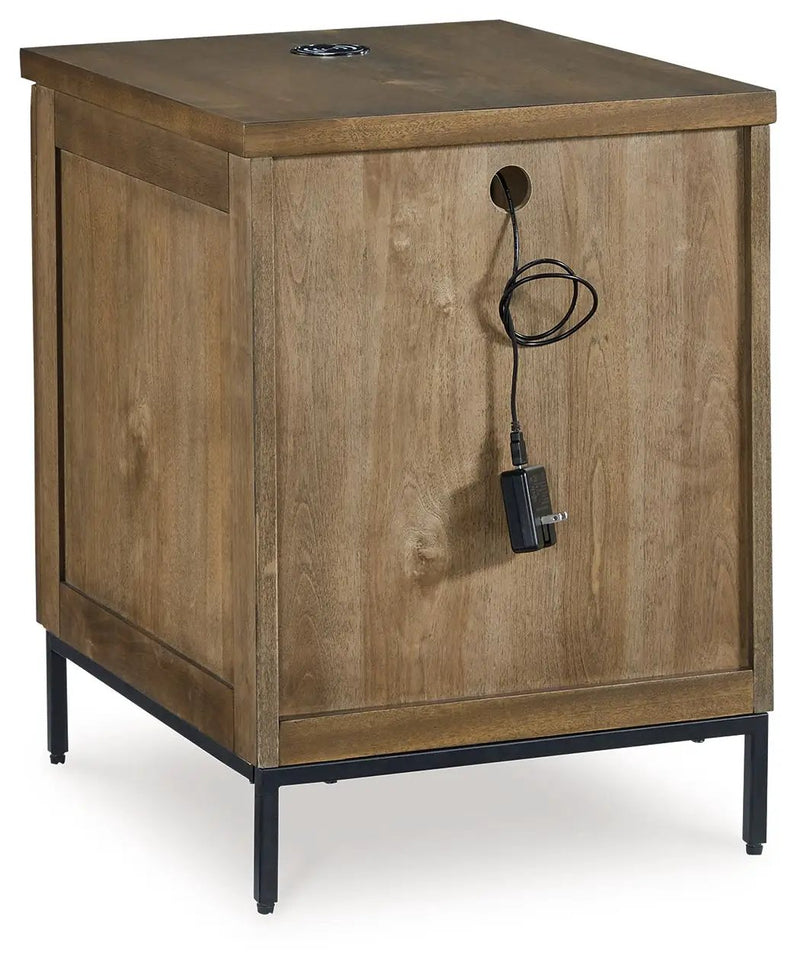 Torlanta - Chair Side End Table - Brown by Unique Piece Furniture