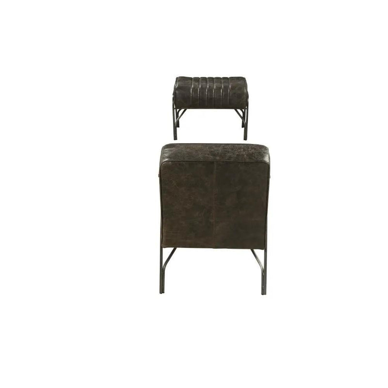 Sarahi - 2Pc Pk Chair & Ottoman by Unique Piece Furniture