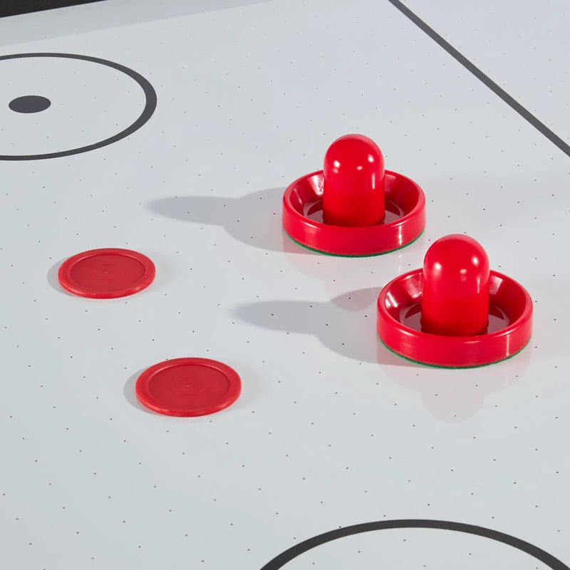 84" Air Hockey Table Air Powered Arcade Table Electronic Scorer Pushers Pucks by HouseOfZazla